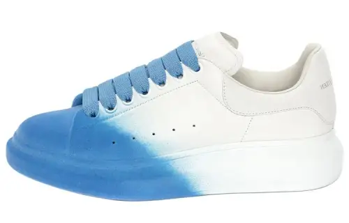 Alexander McQueen Oversized Two Tone White Blue