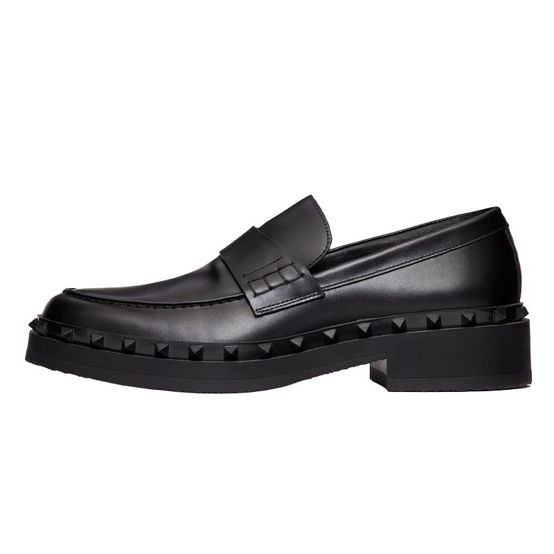 Valentino Garavani Rockstud Leather Loafers