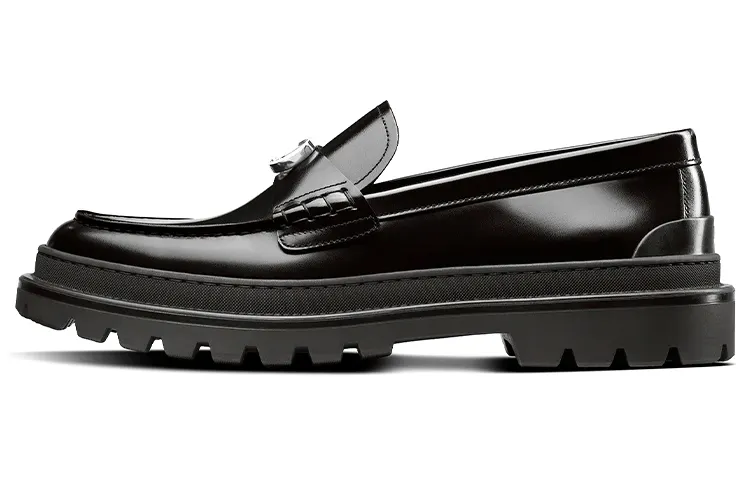 DIOR Explorer Leather Loafer Men 'Black'