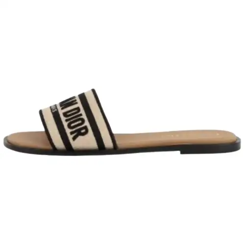 DIOR Dway Slide Slippers Women's Brown