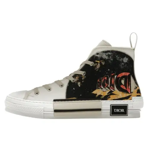 DIOR B23 High Top AsteroDIOR White