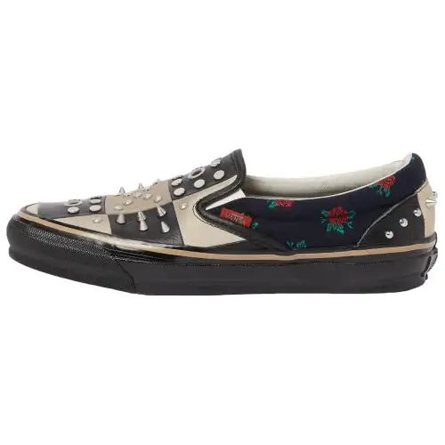 Gucci Vans x Gucci Og Classic Slip-On Lx 'Black White Patchwork'