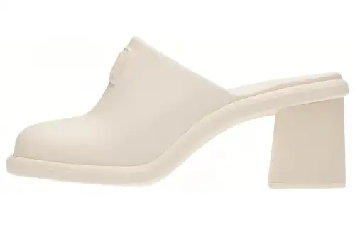 MIU MIU EVA Closed Toe Slippers Women's Ivory