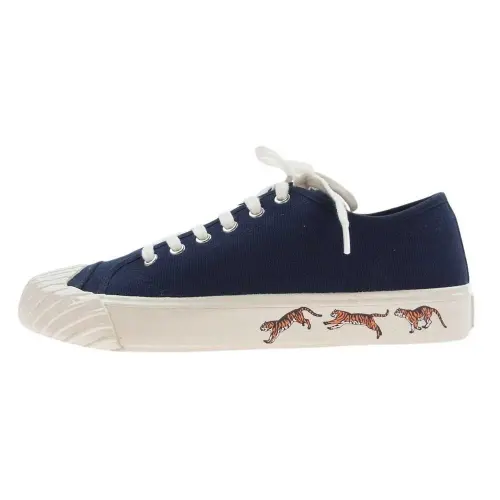 KENZO Takumi Takada Lace Up Low top Stylish Skateboarding Shoes Men's Midnight Blue