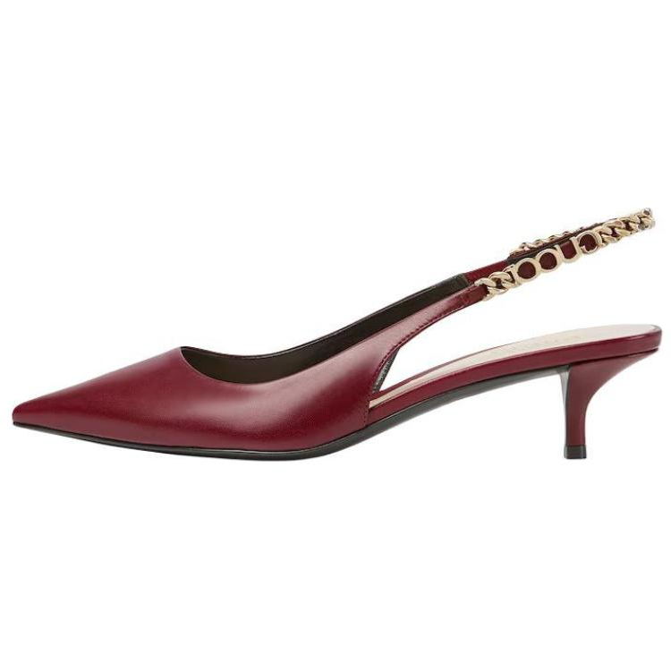 Женские туфли Gucci Signoria (красные)