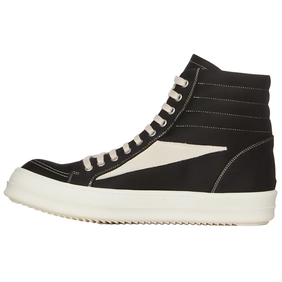 Женские кеды Rick Owens Rick Owens DRKSHDW (черно-белые)