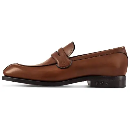 LOUIS VUITTON Sorbonne Loafers Men's Brown