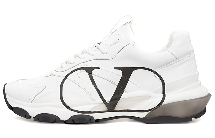 Мужские кроссовки Valentino VLogo Signature (белые) — фото 1