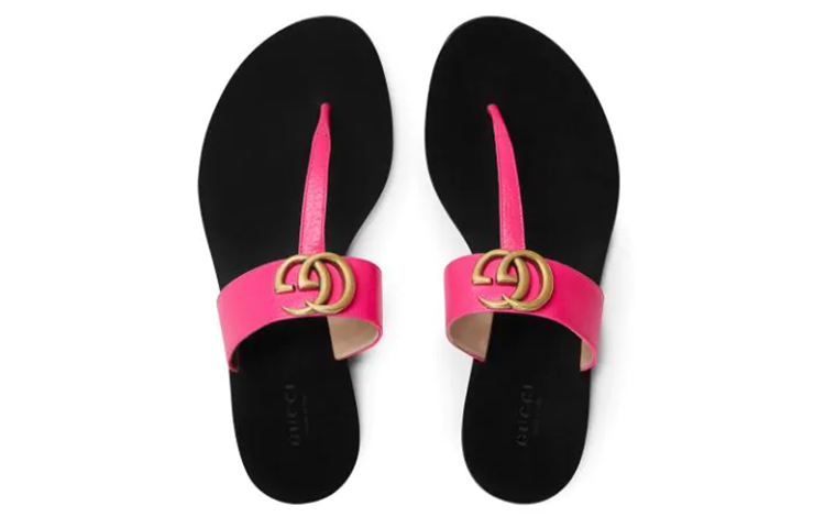 GUCCI Stylish Sandal Women's Neon Pink