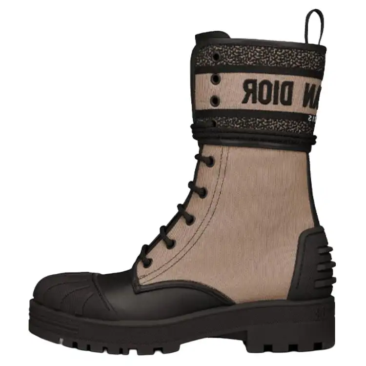 DIOR D Major Combat Boots Women's