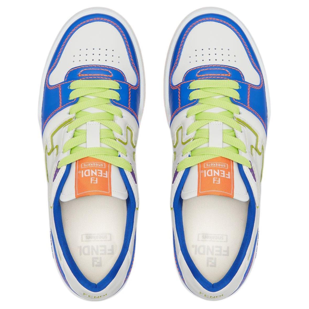 FENDI Match Panelled Low Top Sneakers