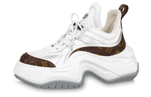 LOUIS VUITTON Archlight 2.0 Platform Sneakers 'White Brown Monogram'