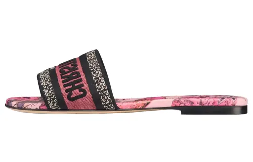 DIOR Dway Slide Slippers Women's Pink