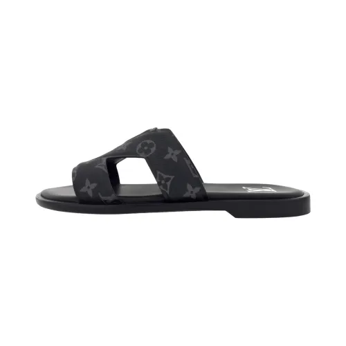 LOUIS VUITTON Oasis Slide Slippers Men's Black