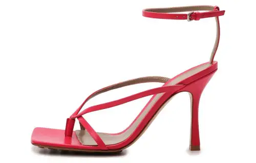 Bottega Veneta Stretch One Strap Sandals Women's Lollipops Pink