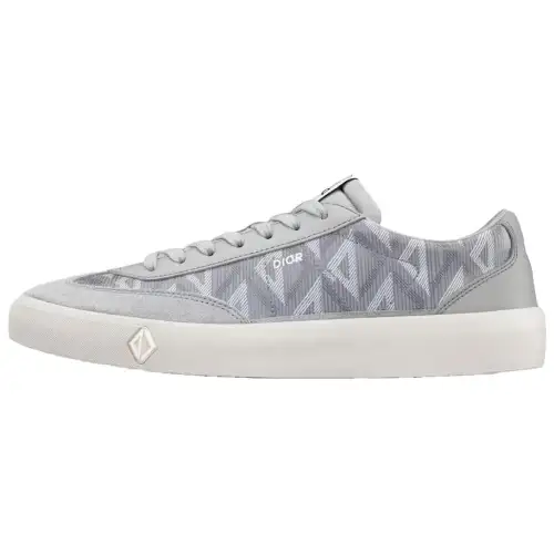 DIOR B101 Gray Cd Diamond Nubuck Calfskin