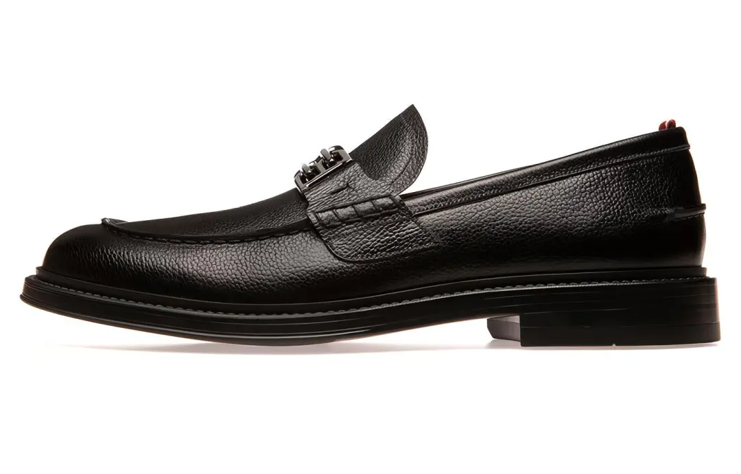 BALLY Logo Slip-on Loafers