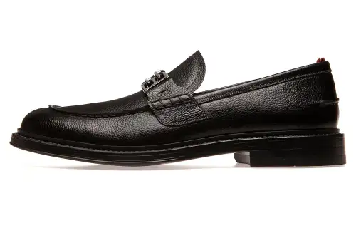 BALLY Bally Nickolas simple slip-on casual shoes for men black