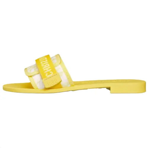 DIOR Diorevolution Slide Slippers Women's Yellow