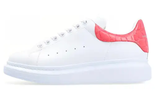 Alexander McQueen Oversized Sneaker 'White Pink' Women's
