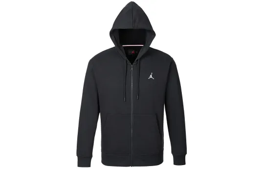 Jordan Full-Zip Fleece Hoodie Black