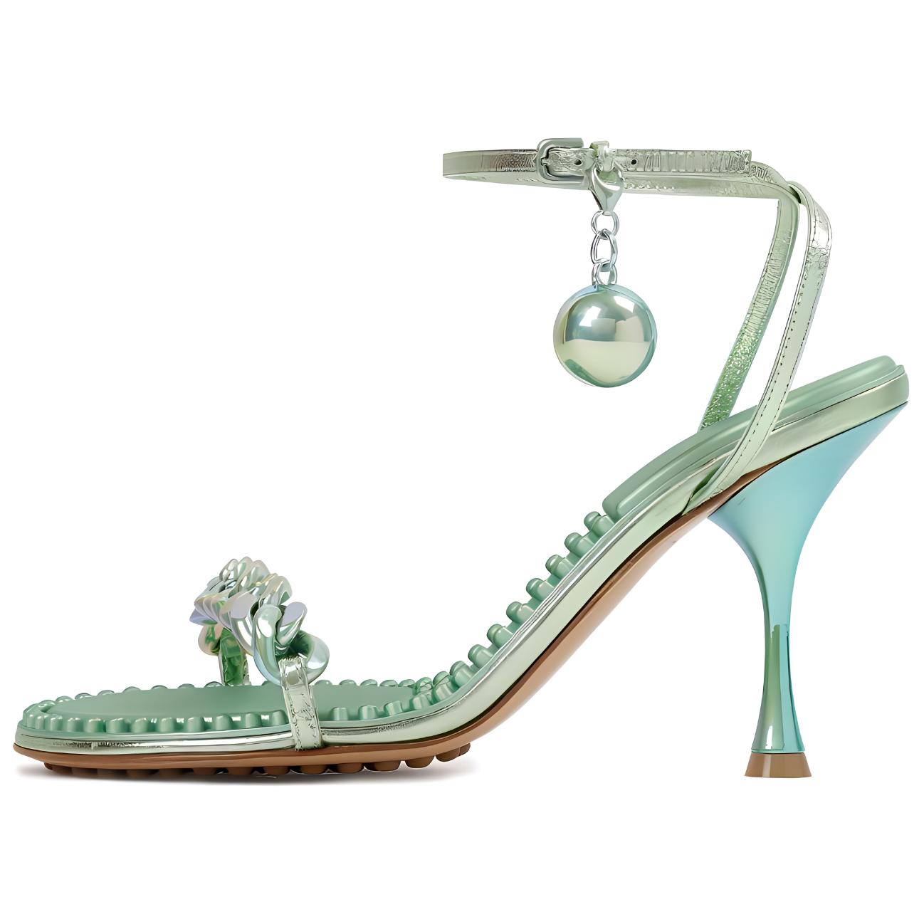 Bottega Veneta Dot Stylish Sandal Women's Green