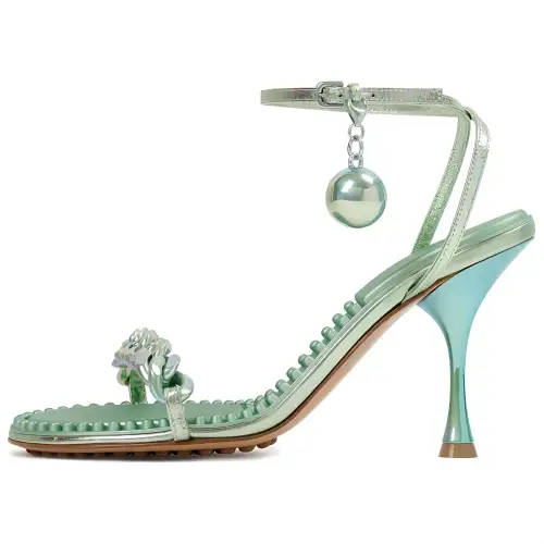 Bottega Veneta Dot Stylish Sandal Women's Green