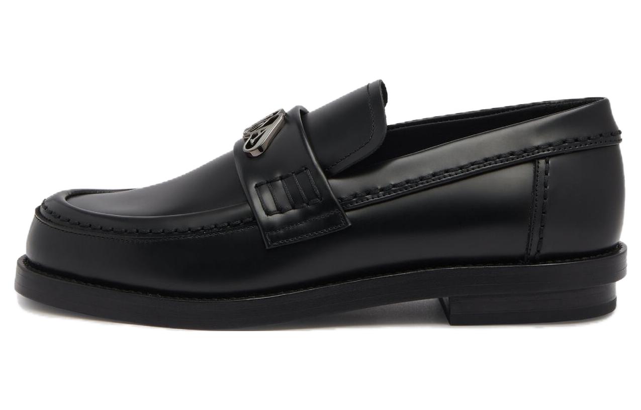 Женские лоферы Alexander McQueen (черные)