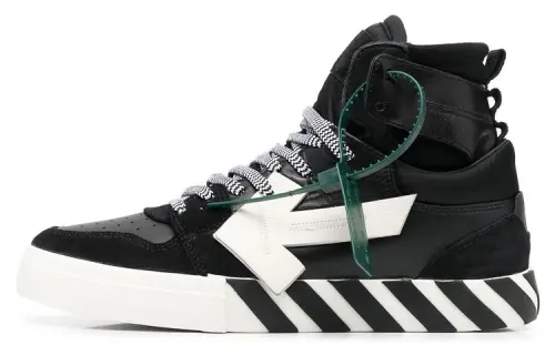 OFF-WHITE Vulcanized high-top sneakers
