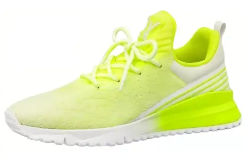 LOUIS VUITTON Fabric Low top Casual Shoes Men's Yellow