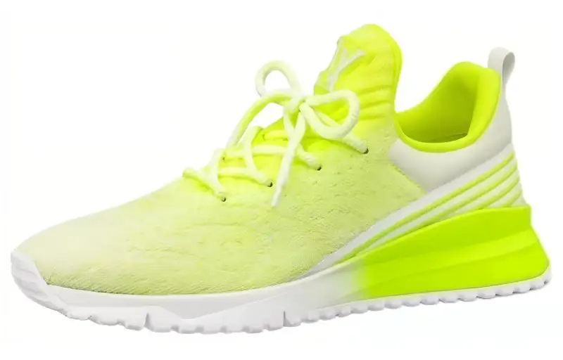 LOUIS VUITTON Fabric Low top Casual Shoes Men's Yellow