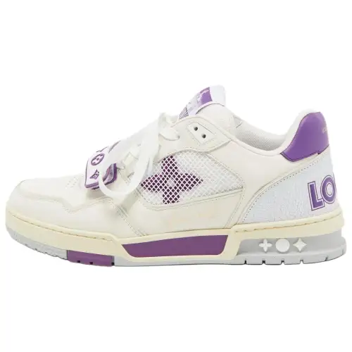 LOUIS VUITTON Lv Trainers 'Purple Mesh'