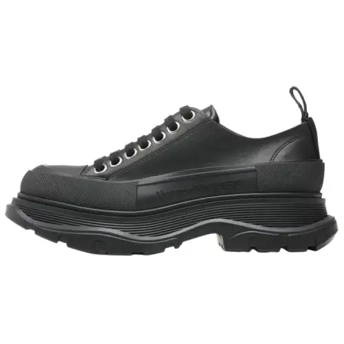Alexander McQueen Tread Slick Sneakers 'Black' Women's