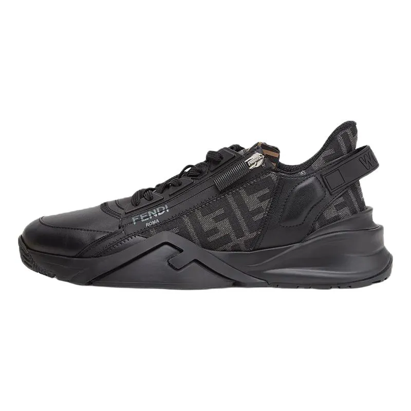 FENDI Flow Low-Top Sneakers Black