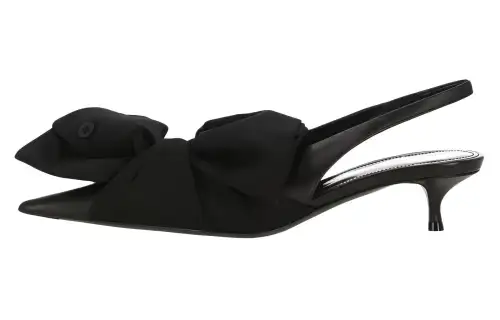 Balenciaga Bow Detailed Slingback Pumps