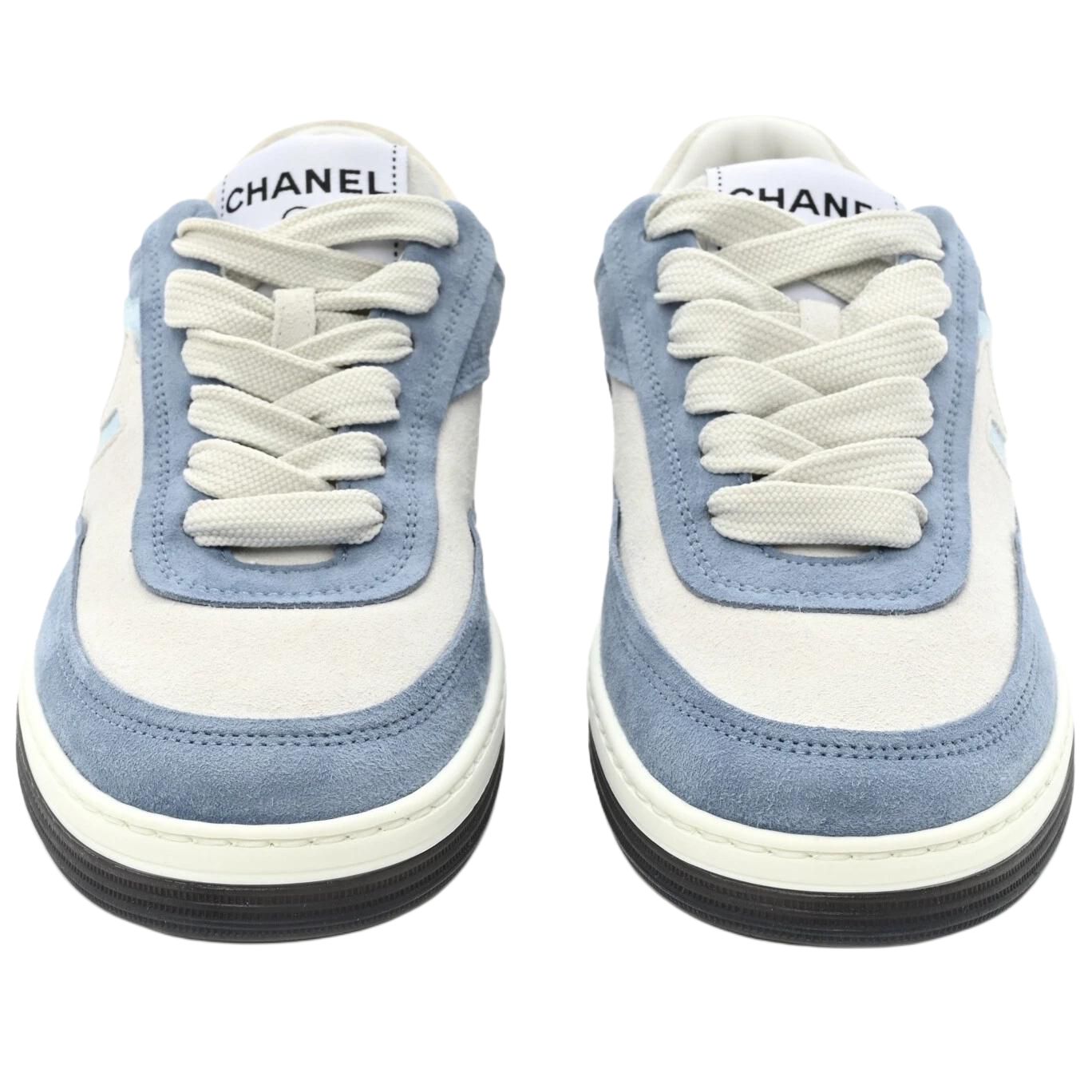 Кеды Chanel (синий) — фото 5