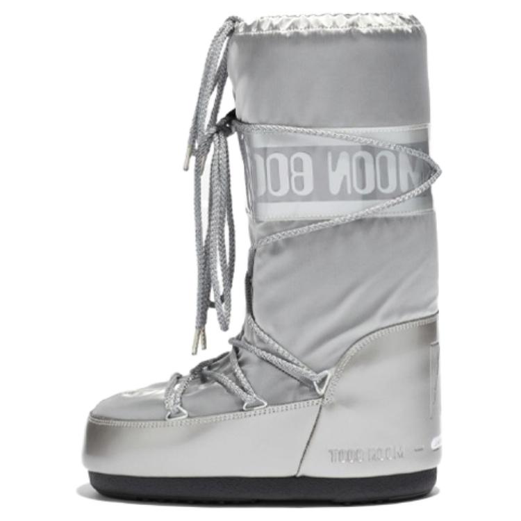 Ботинки Moon Boot (серебристые)