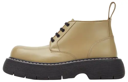Bottega Veneta Bounce Ankle Boot Khaki Women's