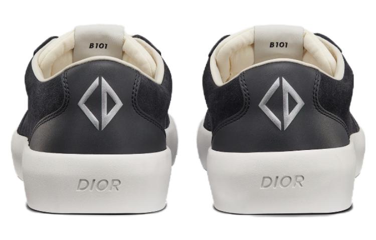 Мужские кеды Dior B101 (темно-синие) — фото 5