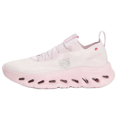 On x LOEWE Cloudtilt Fabric Low top Casual Shoes Men's Light Pink