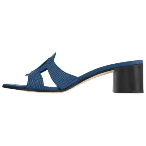 LOUIS VUITTON Isola Slide Slippers Women's Dark Blue