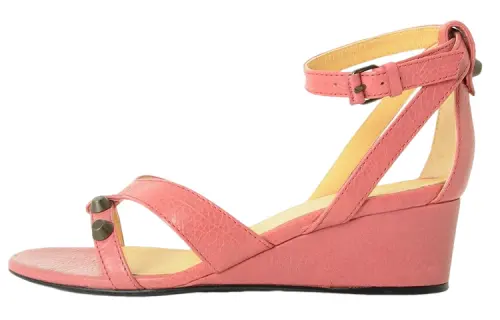 Balenciaga Wedge Heel High Heels Women's Pink