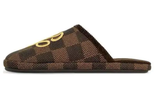 Louis Vuitton Palace Slipper 'Damier Pop - Ebene'