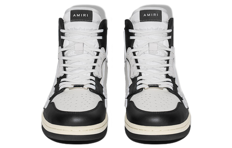 AMIRI Women's Skel Top High 'Black White'