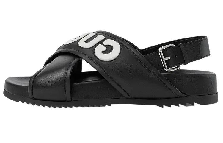 Gucci Crossover Sandal 'Black White'