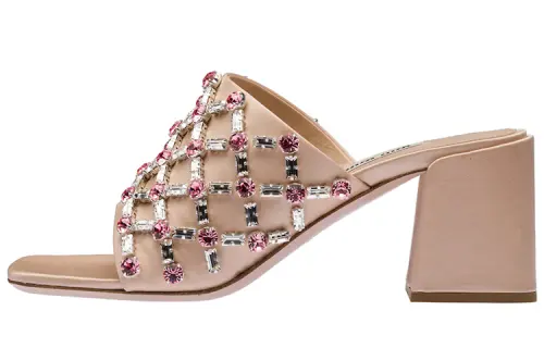 MIU MIU High Heels Women's Nude Pink