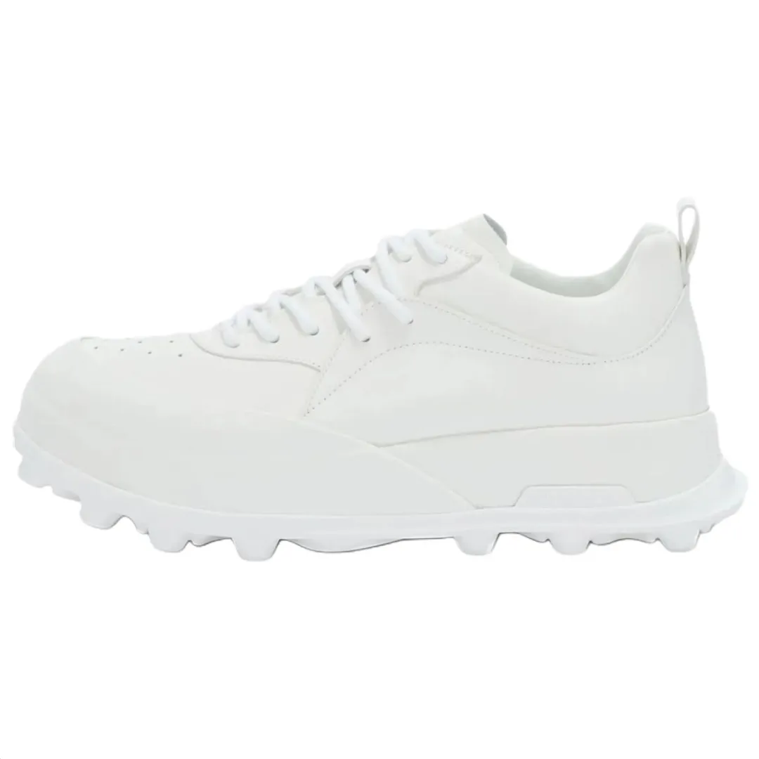 JIL SANDER Chunky Panelled Leather Sneakers