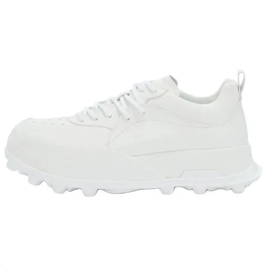 JIL SANDER Chunky Panelled Leather Sneakers