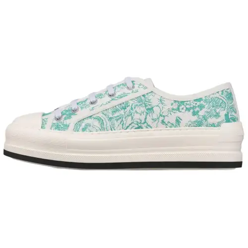 DIOR Dioriviera Low top Skateboard Shoes Women's Mint Green
