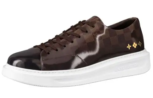 LOUIS VUITTON Beverly Hills Sneakers 'Monogram Brown'